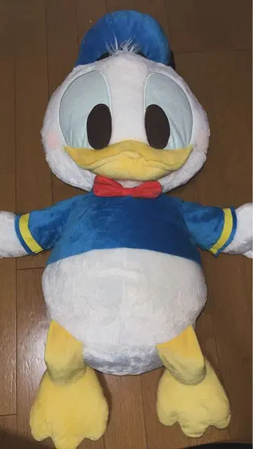 도널드 덕 봉제 인형 전체 길이 약 85cm 봉제 인형 미사용 새상품