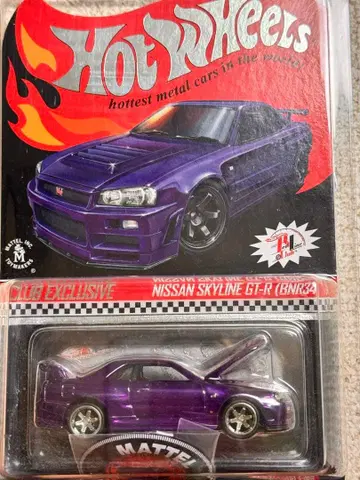 Hot Wheels RLC 닛산 스카이라인 퍼플