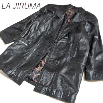 하자품 LA JIRUMA 양가죽 100% 빅 가죽 자켓