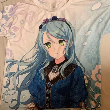 뱅드림 Roselia 히카와 사요 풀그라 T셔츠