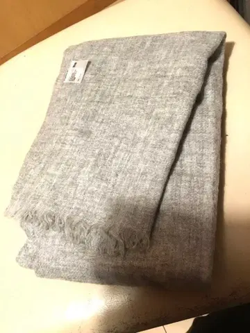 유니클로 캐시미어 빅 스톨 197 x 67 그레이