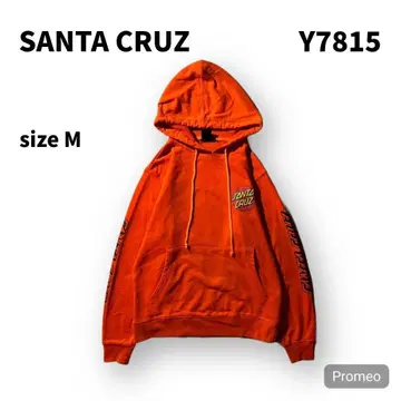 [ 즉시 구매 OK ] SANTA CRUZ 후드티 후디 사이즈 M 오렌지