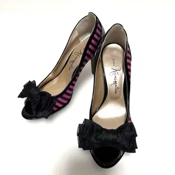 [ 하자품 새상품급 ] 긴자 카네마츠 힐 펌프스 22cm