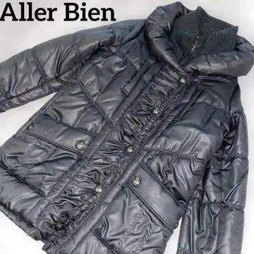 새상품급 Aller Bien 롱 다운 코트 M 깔끔한 성인 고급 그레이