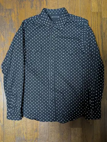 MlNEDElM 마인 데님 도트 셔츠