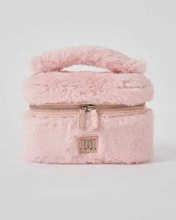 darich 인조 모피 숄더 미니백 PNK