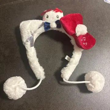 키티 크리스마스 한정판 머리띠 2025