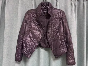 CORONA 퍼플 숏 다운 자켓 M