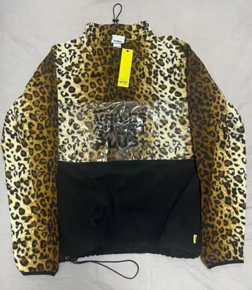 VFILES 레오파드 무늬 플리스 트레이닝복 NYC