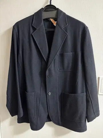 YLEVE 캐시미어 혼방 자켓 1 네이비