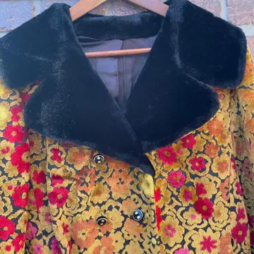 70s 빈티지 고블랑 카펫 코트