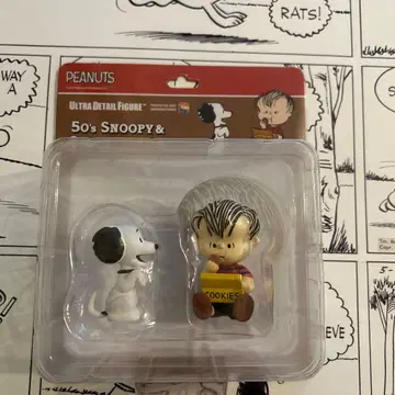 [ 50s 스누피 라이너스 피규어 세트 ]