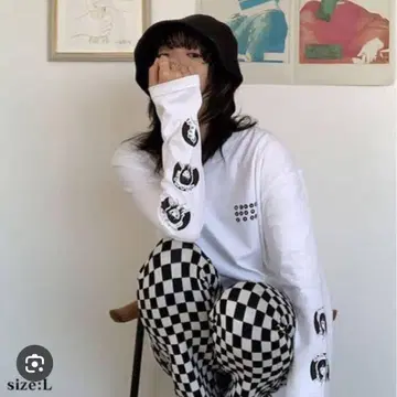 아이묭 맨투맨 롱 T 세트 판매 미사용 새상품