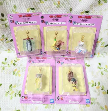 톰과 제리 복권 피규어 참 5개 세트