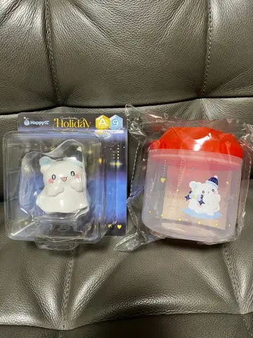 산리오 해피 복권 하나마루 유령 2개 세트 피규어 캐니스터