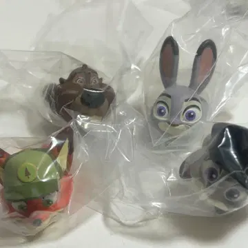 미사용 새상품 주토피아 패션반지 유년기 닉 주디 니블스