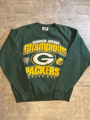 리 미식축구 맨투맨 트레이닝복 그린 USA제 XL 90s