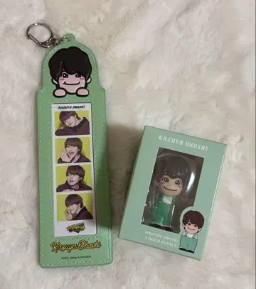 오하시 카즈야 손가락 인형 포토 카드