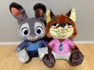 주토피아 2 봉제 인형 닉 주디 2종 세트