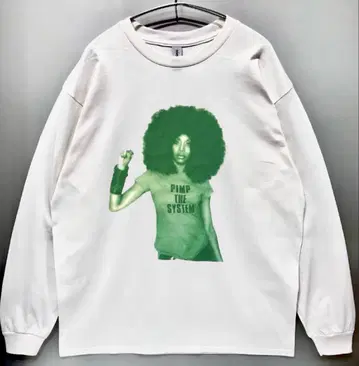 Erykah Badu 에리카바두 PIMP THE SYSTEM 롱 T