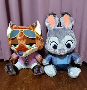 주토피아 2 슈퍼 라지 봉제 인형 닉, 주디