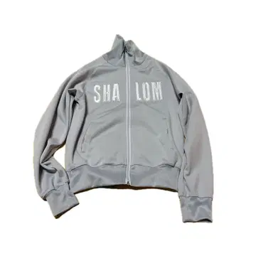 SHALOM 그레이 집업 후드티