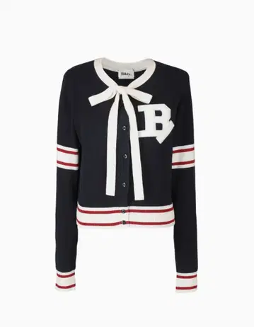 bibiy B. CLUB TIE CARDIGAN