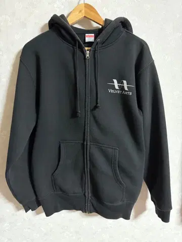 벨벳 예술 속기모 후드티