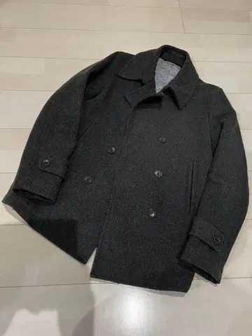 GU 피코트 자켓 더블 버튼