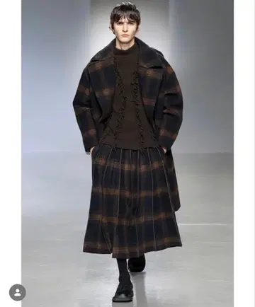 DAWEI 플리츠 스커트