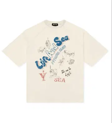 LYFT WINDANDSEA 콜라보 T셔츠