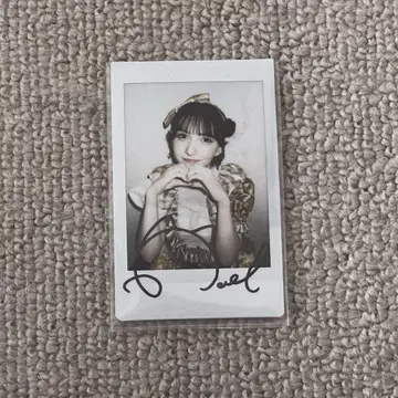 아이돌 친필 사인 폴라로이드