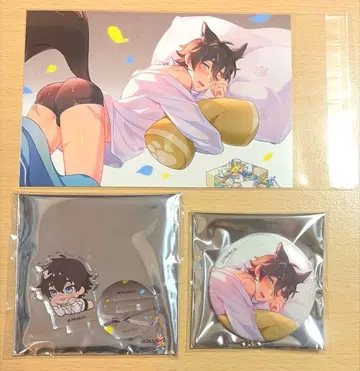 NU:카니발 갈 캔뱃지 츄아스타 메시지 카드 생일