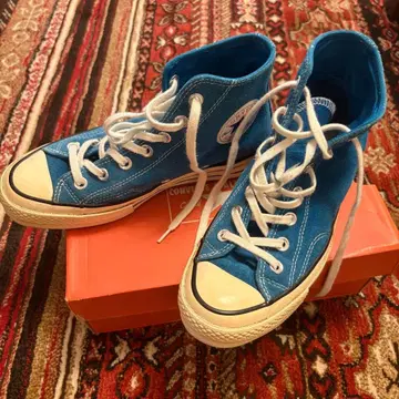 CONVERSE CT70 척테일러 파랑 하이컷 스니커즈