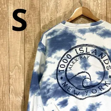 구제 빈티지 맨투맨 Pacific NEW YORK 얼룩 있음