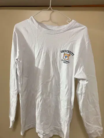 UCLA 긴팔 T셔츠 화이트