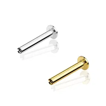 [ 양쪽 귀 세트 ] Pt Labret Stud 16G 4mm