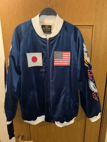 HOUSTON 휴스턴 벨벳 스카잔 자켓 XXL 새상품급