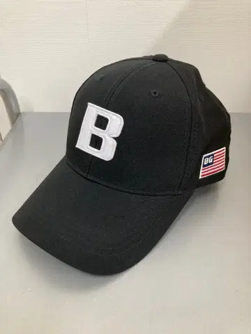 브리핑 B 자수 블랙 캡 미국 국기 자수 포함 프리 사이즈