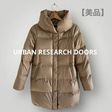 URBAN RESEARCH DOORS [새상품급] 다운 코트 베이지 카멜