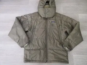 파타고니아 퍼프 자켓 01년식 카키 M 마즈 컬러