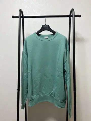 DRIES VAN NOTEN 민트 그린 맨투맨