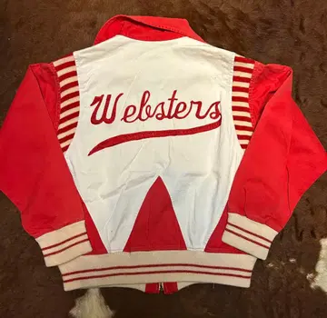 50s 바시티 자켓