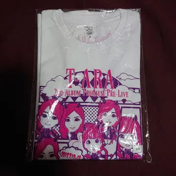 T-ARA 2ND ALBUM PREMIUM PRE- LIVE 셔츠 M