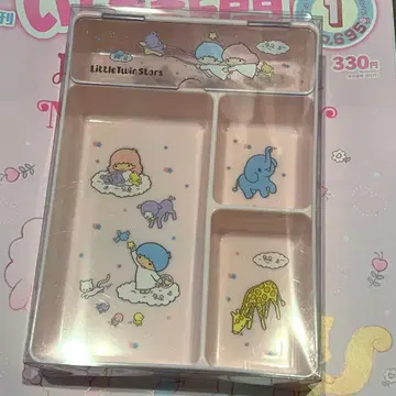 키키라라 손잡이 포함 트레이 리틀트윈스타 주변 잡화