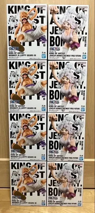 원피스 KING OF ARTIST 8점 묶음 판매