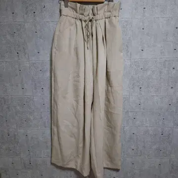 BABYLONE 드로스트 와이드 팬츠 그레이지 새상품