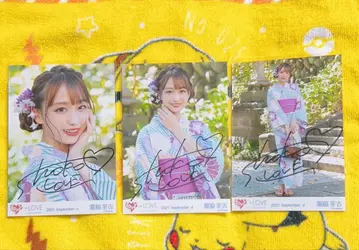 이코럽 타키와키 쇼 여름 축제 친필 컴프