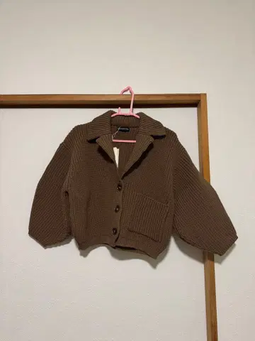 SEAROOMLYNN 리브 브라운 가디건