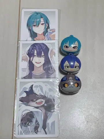 니지산지 빗쿠라타마고 카드 츠무마루 미도리센 나가오 케이 데비데비 데비루